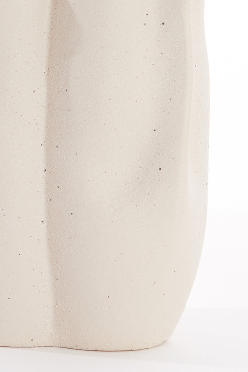 Light & Living vaas SANGULI - 28x27.5x36.5cm - wit - vtwonen shop