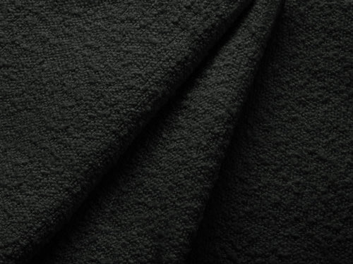 Micadoni - Module "Miley" 2 zitplaatsen, boucle zwart - 90x158x70cm