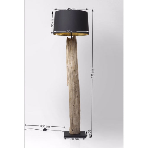 Kare Design Vloerlamp Nature Straight 171cm - vtwonen shop