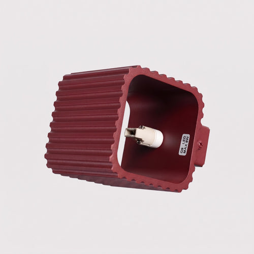 Sollux Lighting Wandlamp RIFF bordeaux G9 - 10x12x10cm