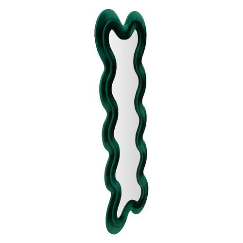 Mauro Ferretti Wandspiegel - 58x4x160 cm - Groen