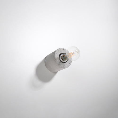 Sollux Lighting Wandlamp SALGADO beton - 10x10x10cm