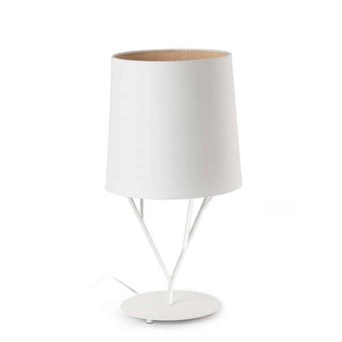 Faro Tree - 1 Light Tafellamp Wit, E27