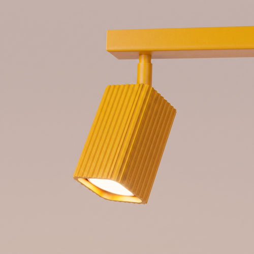 Sollux Lighting Plafondlamp RAYO 6L geel - 117x6x16,5cm