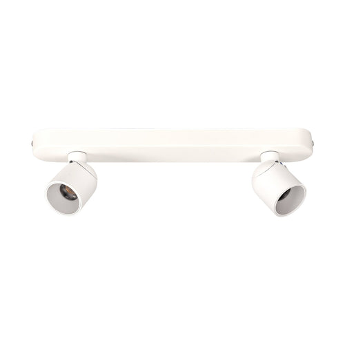 Atmooz plafondspot Nox 2 - wit - 38 x 5 x H 3 cm - geïntegreerde led