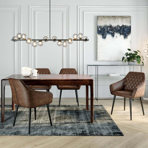 Kare Design Stoel met armleuningen San Remo