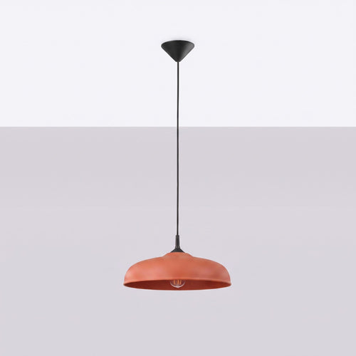 Sollux Lighting Hanglamp GINA rode oker - 38x38x74cm