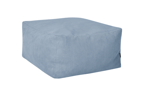 noo.ma Keno Pouf babyblauw corduroy wol 50–70 cm