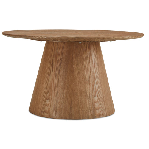 Furnhouse ronde salontafel Tango - Natuurlijk eikenhout - Ø 80 cm