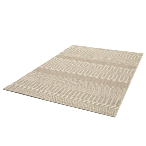 AFK Living vloerkleed Maasai - voor binnen en buiten - beige - 200 x 290 cm