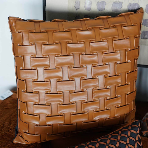 Kare Design Kussen Posy bruin