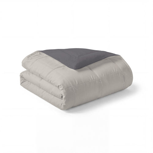 Byrklund - Dekbed zonder overtrek Wash & Rest - 240x200 cm - Zand / Antraciet
