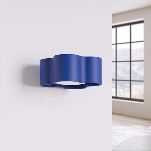 Sollux Lighting Wandlamp OVIO ultramarijn Gx53 - 12x14,5x6cm