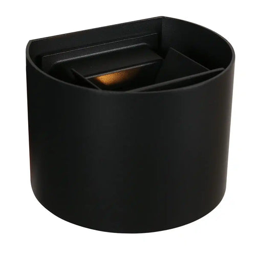 Steinhauer buitenlamp Curve - 2 lichts - 13.8x 10 cm - zwart