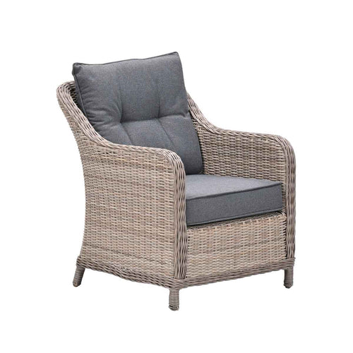 Garden Impressions lounge dining set Nova mystic grey - 4-delig - stoel-bank