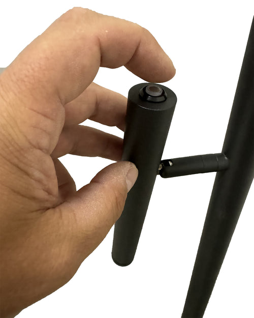 Freelight vloerlamp Luogo - 2 lichts - 25  x 150   cm - zwart - vtwonen shop