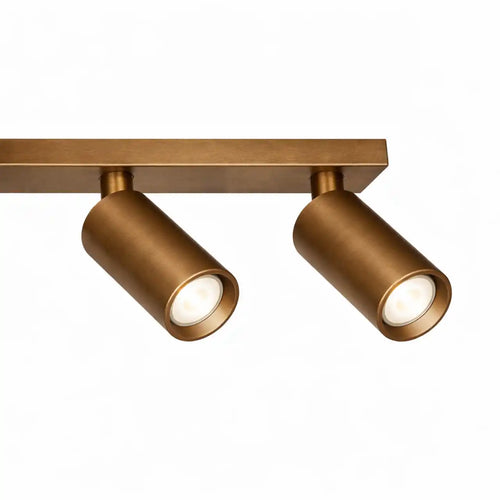 Freelight spot Scolo - 6 lichts - 119  x 14   cm - brons goud