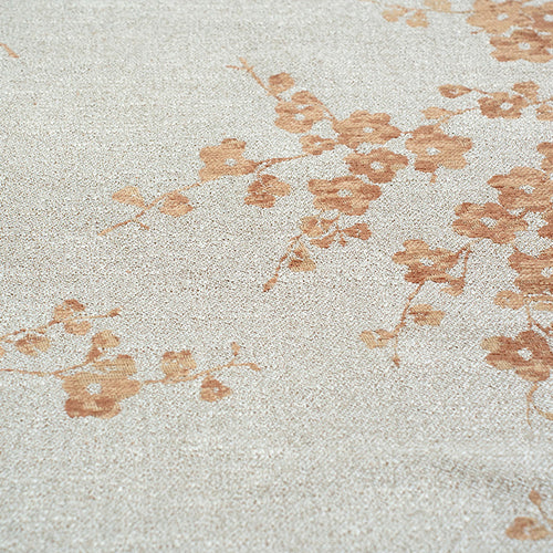 Louis De Poortere binnen & buiten machinewasbaar vloerkleed Sakura van 70% gerecycled PET - beige - 140x140cm