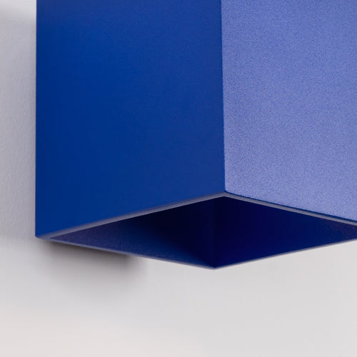 Sollux Lighting Wandlamp QUAD 1 ultramarijn - 10x12x10cm