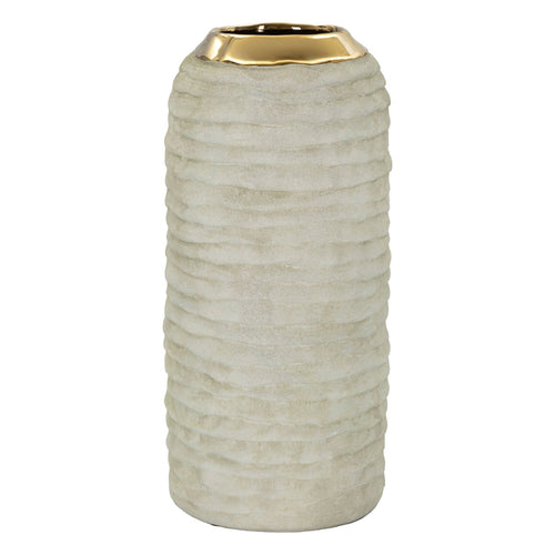 Mauro Ferretti vaas - 14x30 cm - goud