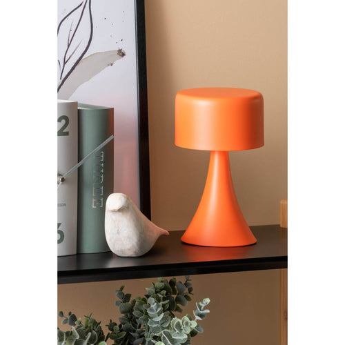 Leitmotiv tafellamp Nora LED - oranje - Ø12.5cm - vtwonen shop