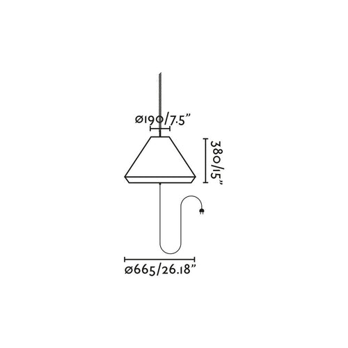 Faro Saigo C70 Portable Buitenplafondlamp grijs, groen 1x E27 IP44