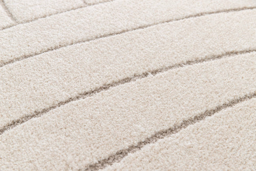 AFK Living vloerkleed  Halo - reliëfeffect - beige - 160 x 230 cm
