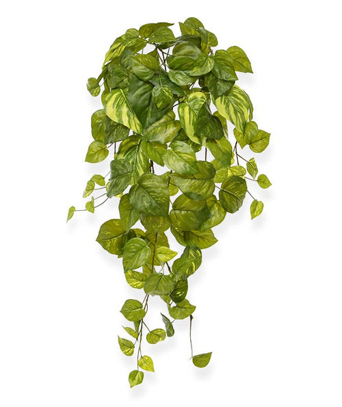 Maxifleur Pothos kunst hangplant 55cm - bont in pot