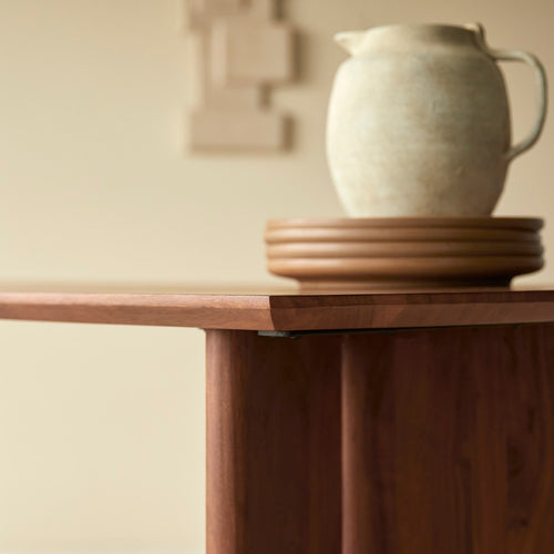 Tikamoon Keukentafel in massief acacia voor 2/4 personen - Bruin
