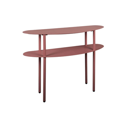 Leitmotiv side table Riqueza - rood - 90x28x72.5cm