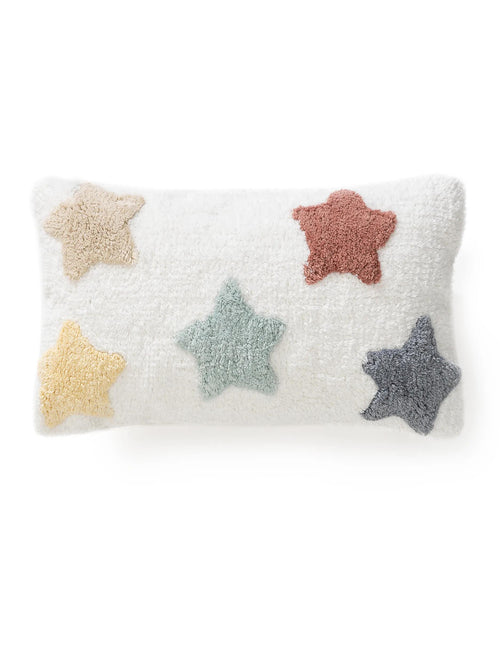 benuta kussenhoes Stars - veelkleurig - 30x50 cm
