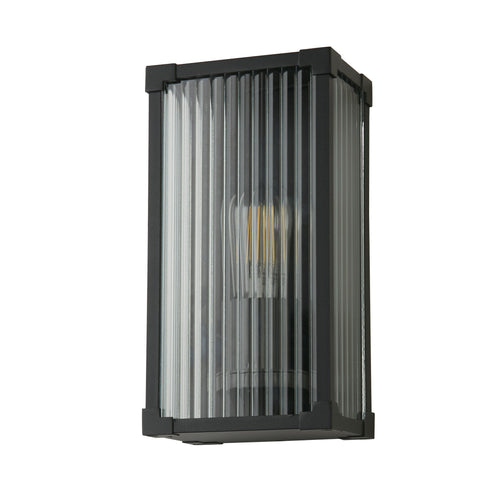 Searchlight buitenlamp Cincinnati - 1 lichts - 15  x 28   cm - zwart