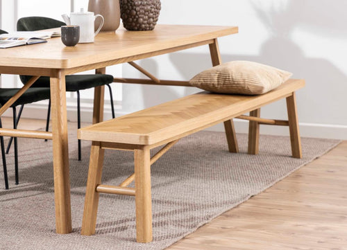 Rebellenclub Eetkamerbank Esbjerg - Eiken fineer - vtwonen shop