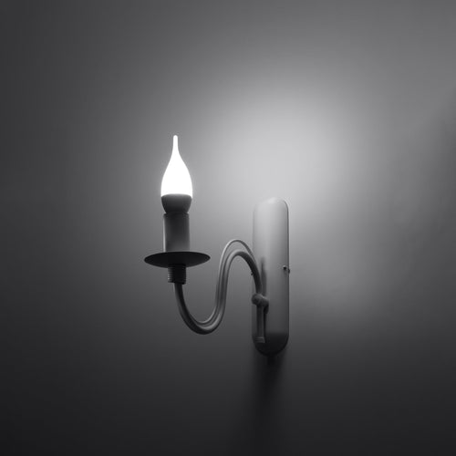 Sollux Lighting Wandlamp MINERWA wit - 6x25x25cm