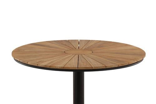 Rebellenclub Ronde Tuintafel Skala - ø120cm - Naturel Hout - vtwonen shop
