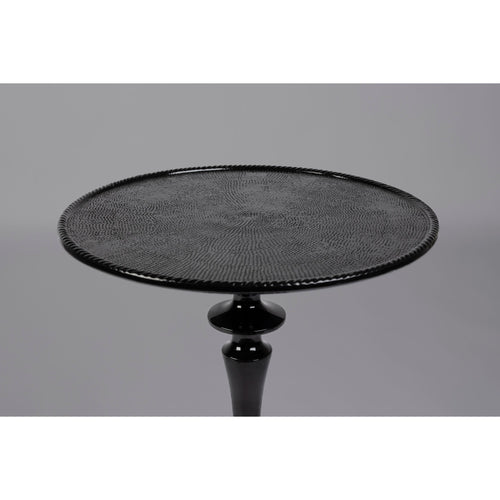 Dutchbone Odessa Bijzettafel Rond 36 cm Zwart - vtwonen shop