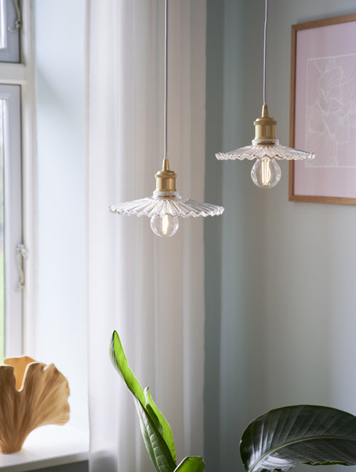 Nordlux Torina Hanglamp - Ø24cm - E27 - Transparant