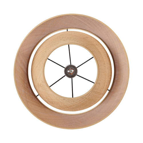 EGLO hanglamp Marford - e27 - ø 50 cm - zwart/natuur/raffia - vtwonen shop