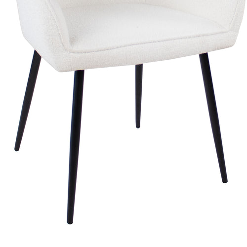 Kick eetkamerstoel Maud - Wit - vtwonen shop