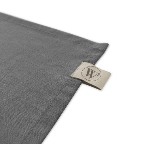 Walra - Servet Set Lovely Linen - 4x 40x40 cm - Antraciet