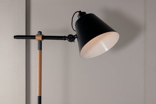 Rebellenclub Vloerlamp Picton - Zwart - vtwonen shop