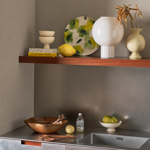 Urban Nature Culture vaas Van - Pale Khaki - Ø 28x36cm - vtwonen shop