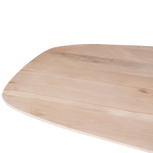 Starfurn  eettafel Ferris - bruin - 100x200x76cm