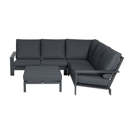 Garden Impressions loungeset Coba donker grijs - 5-delig - vtwonen shop