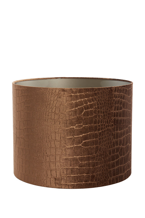 Light & Living lampenkap PRAYA - Ø50x38cm - bruin - vtwonen shop