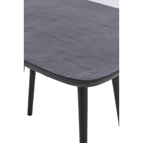 Light & Living bijzettafel PUNO - 48x32x37cm - zwart
