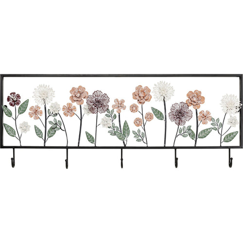 Kare Design Wand Kapstok ingelijste bloemen - vtwonen shop
