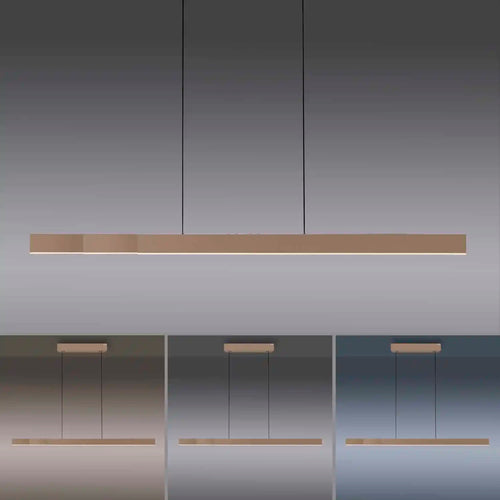 Neuhaus PURE hanglamp e-Lift - 3 lichts - 200  x 240   cm - champagne - vtwonen shop