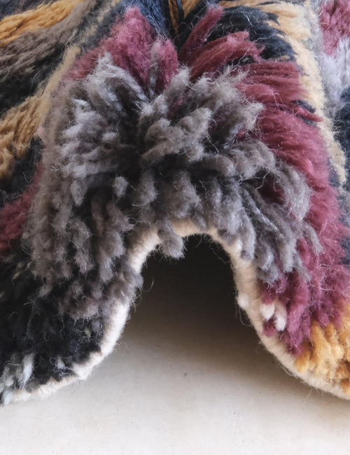 AFK Living vloerkleed Berber - handgemaakt - Wol - 81 x 312 cm