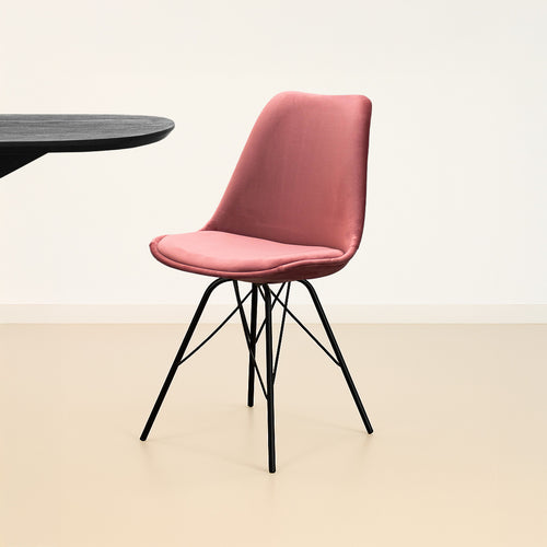 Kick kuipstoel Velvet - Roze - vtwonen shop